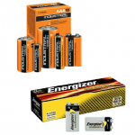 Duracell & Energizer Batteries